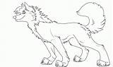 Angry Anime Wolves Coloring Pages sketch template