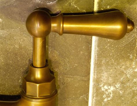 Bathroom Cabinets: Unique Antique Brass Bathroom Faucets