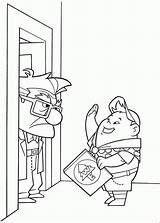 Free Printable Disney Pixar Up Papercraft  sketch template