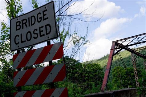 Free Stock Photo of Bridge Closed Sign and Bridge Entrance | Download Free Images and Free ...