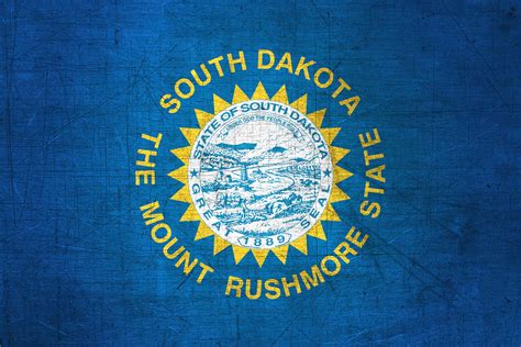 South Dakotan Flag Metal (Flag of South Dakota) - Download it for free