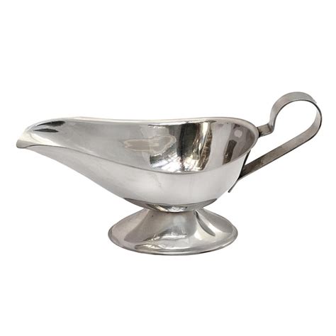 KH Gravy Boats Stainless Steel - KHA Hospitality Importer