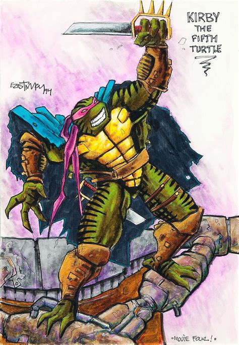 ‘Teenage Mutant Ninja Turtle’ Movie Concept Art Introduces Kirby, Evil April And The Cyber Foot