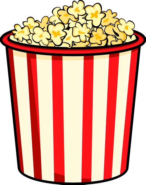 popcorn clipart - Clip Art Library