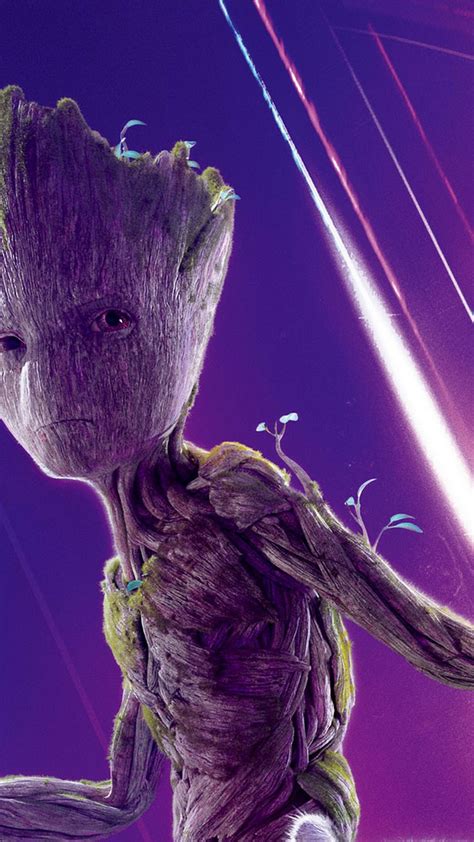 Groot Avengers Endgame iPhone Wallpaper - 2022 Movie Poster Wallpaper HD