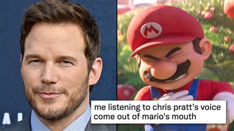 Chris Pratt's Mario voice has been revealed and everyone is roasting it ...