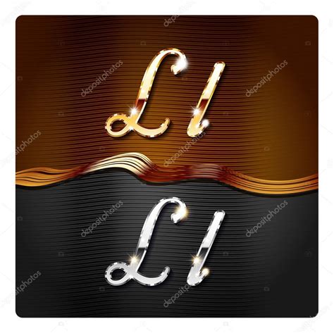 Stylish L Alphabet Images / Uppercase lettering sign isolated on light background. - Womens Crew ...
