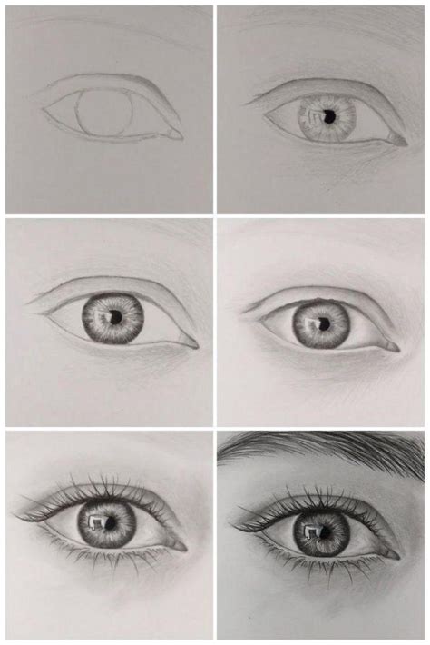 20+ Easy Eye Drawing Tutorials for Beginners - Step by Step - HARUNMUDAK