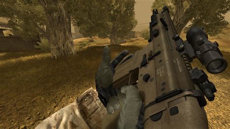 SCAR-H Ingame Screenshots image - Alpha Project mod for Battlefield 2 ...