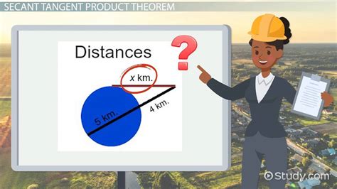 Tangent-Secant Theorem | Formula & Examples - Lesson | Study.com