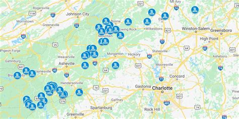 Map of Waterfalls in Western NC (50+ of the Best!)