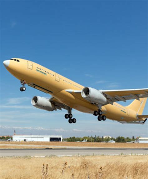 First new standard A330 MRTT makes maiden flight - Defence - Airbus