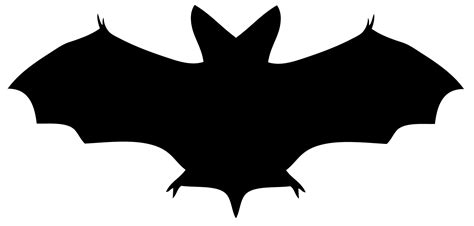 Printable Bat Silhouette