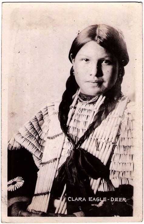 SIOUX (Rosebud, Sicangu or Upper Brulé) Clara Eagle-Deer (1905-1955), Rosebud Reservatio ...