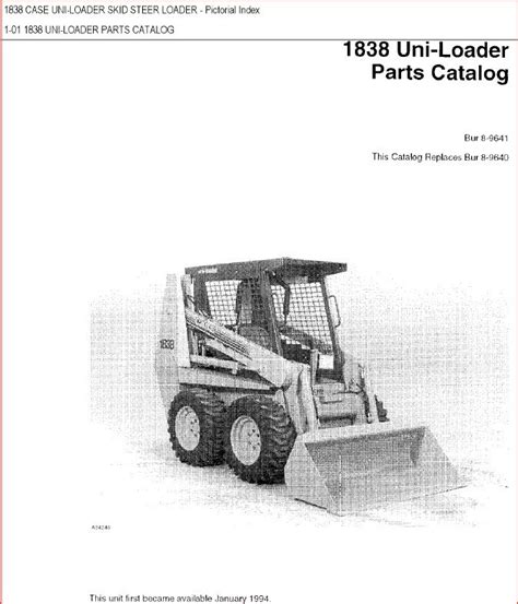 Case 1838 Skid Steer Loader Parts Catalog Manual-PDF DOWNLOAD ...