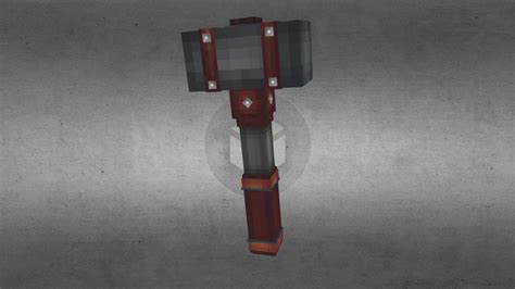 Stone Hammer - 3D model by Bianca Batista Martins (@Biancaah) [71bae89 ...