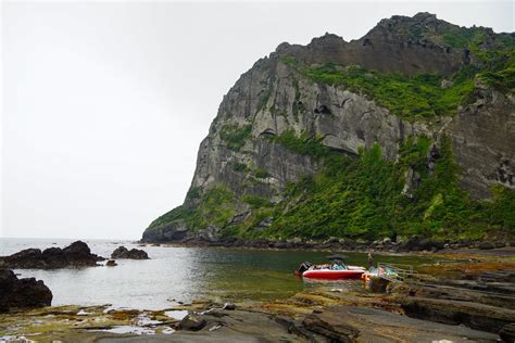 Hiking and Jeju Women Divers at Seongsan Ilchulbong Peak — emieyes