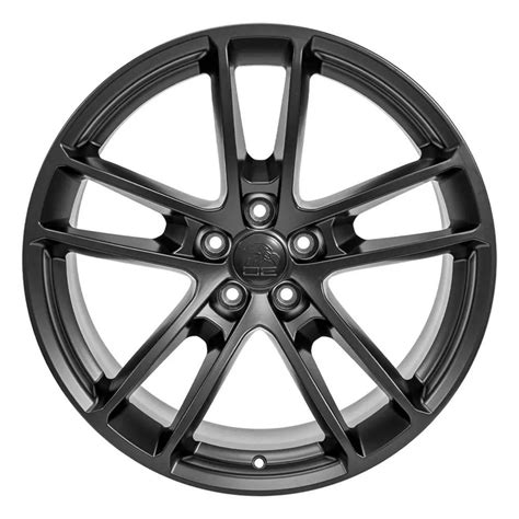 20" Black wheel replacement for Dodge Challenger. Replica rim 9511046