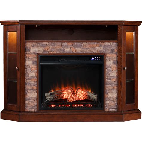 Corner Fireplace Media Stand – Fireplace Guide by Linda