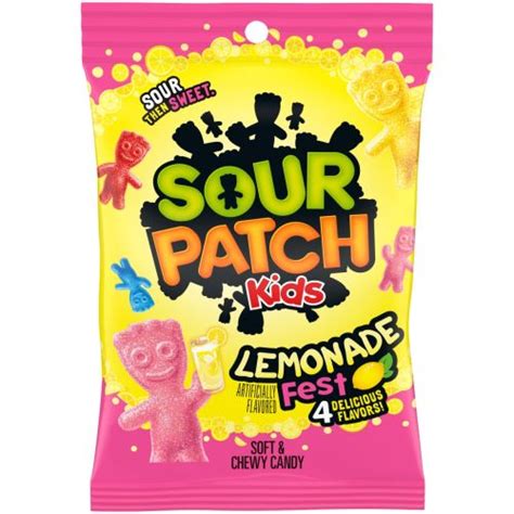 SOUR PATCH KIDS Lemonade Fest Soft & Chewy Candy