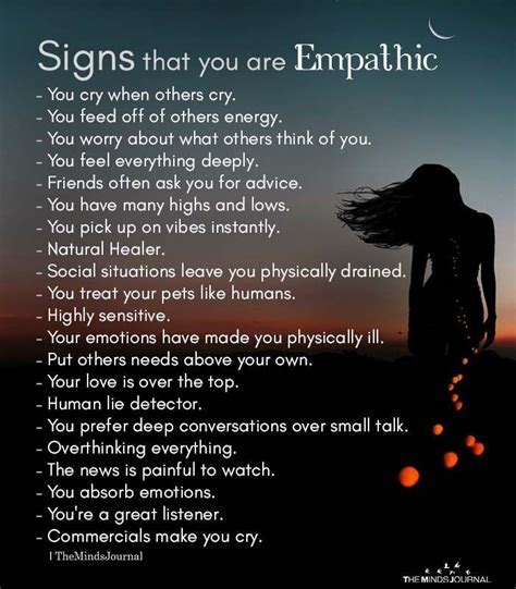 Empaths are more common than we think. Look for the signs! | Empath, Empathy quotes, Intuitive ...