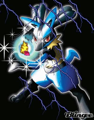 Lucario's aura sphere Picture #81830400 | Blingee.com