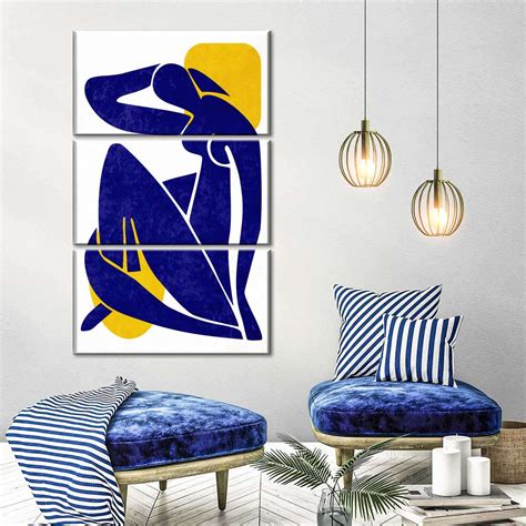 Abstract Woman Silhouette Wall Art | Digital Art