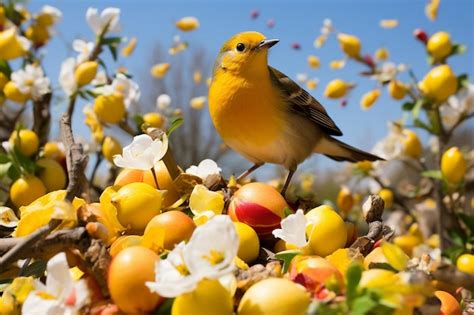 Premium Photo | Spring Season Bird Migration