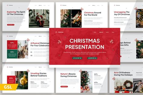 Christmas - Presentation Google Slides Incl. holiday & christmas ...