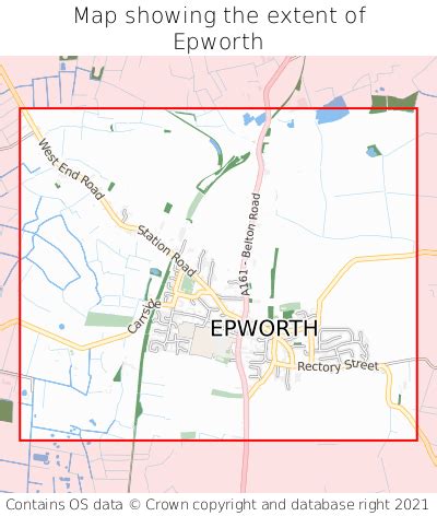 Where is Epworth? Epworth on a map