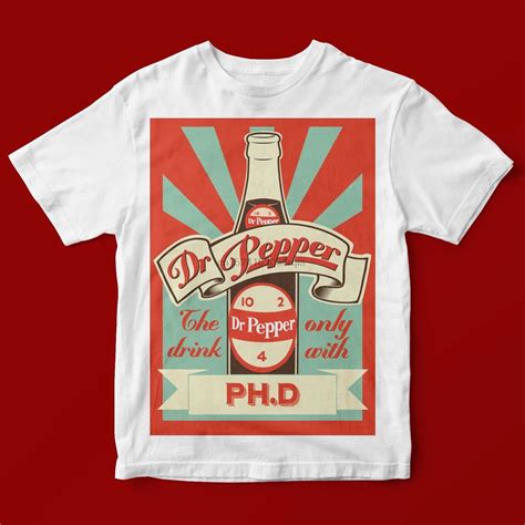 DR PEPPER PHD T SHIRT UNISEX 706-in T-Shirts from Men's Clothing on Aliexpress.com | Alibaba Group