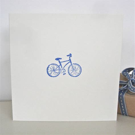 handmade bicycle card by chapel cards | notonthehighstreet.com