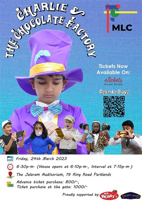 Charlie and the Chocolate Factory Advance Ticket – eTickets