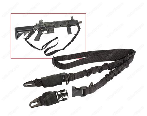 Quick release Tactical Two 2 Point Gun Sling Gen2 Adjustable Bungee ...