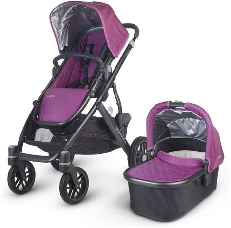 UPPAbaby 2014 VISTA Stroller - Samantha (Purple/Black) - OPEN BOX RETURN