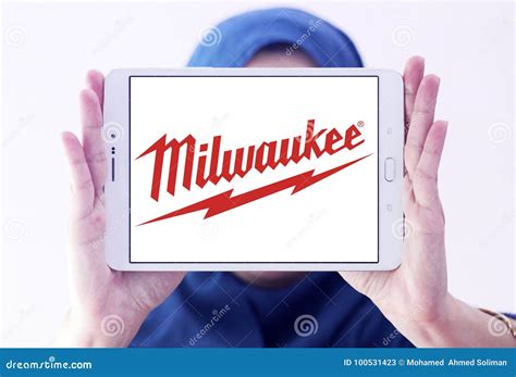 Milwaukee Electric Tool Corporation Logo Editorial Stock Photo - Image of manufacturer ...