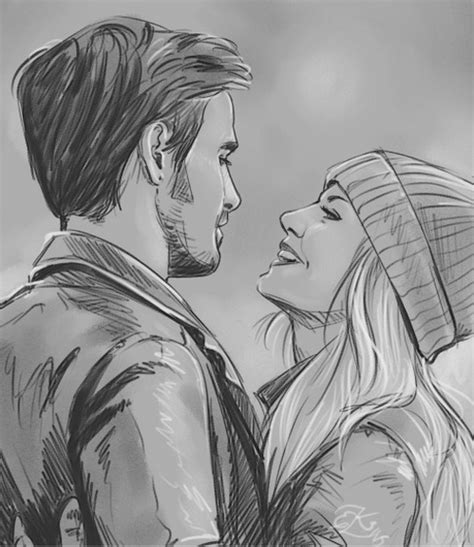 CAPTAIN SWAN just a quick 15 minute sketch, playing with some new ...