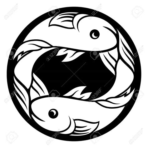 Pisces Fish Drawing at GetDrawings | Free download