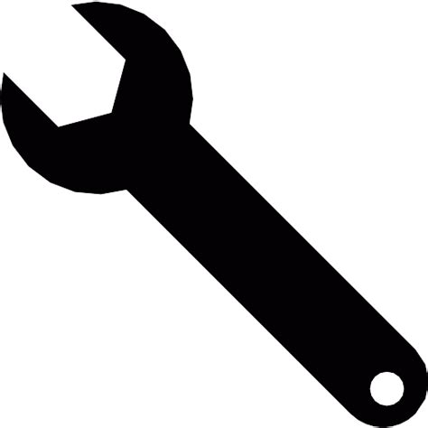 Spanner Wrench Vector SVG Icon - PNG Repo Free PNG Icons