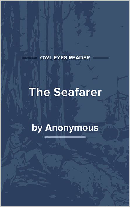 The Seafarer Full Text - Text of the Poem - Owl Eyes