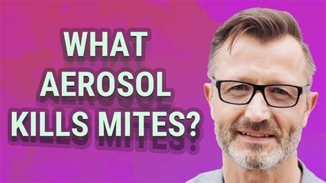 What aerosol kills mites? - YouTube