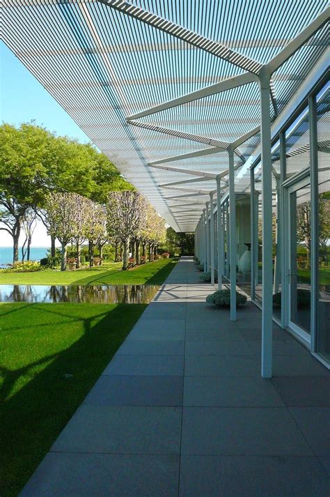 Visiting the Fishers Island House | Canopy architecture, Canopy design, Shade structure