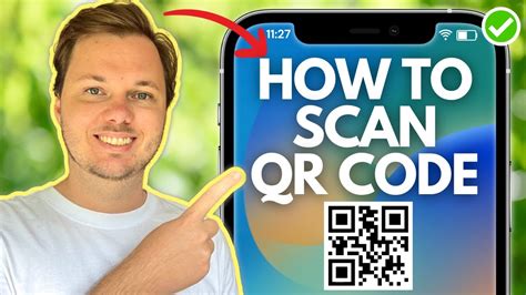 How To Scan QR Code On iPhone (Easiest Method) - YouTube