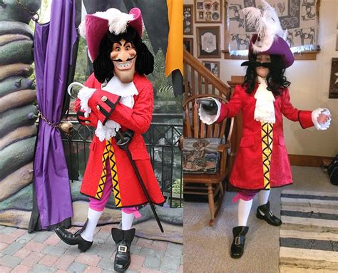 Captain Hook costume Disney's version and my sons costume I made ...