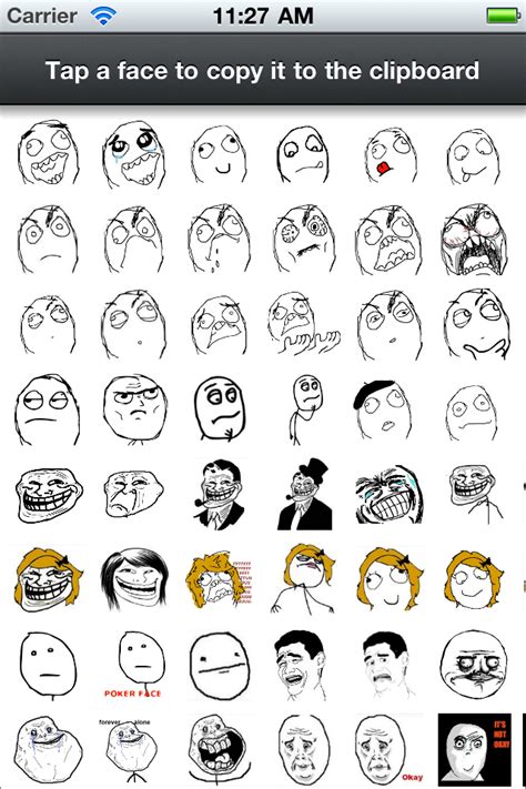 Rage comics faces - atlantavirt