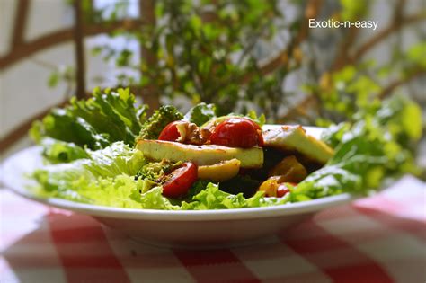 exotic-n-easy cooking: Grilled Paneer Salad