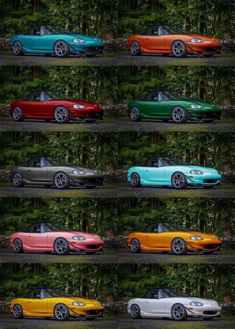 Wrapped Miata colors | Miata, Sports car, Automobile