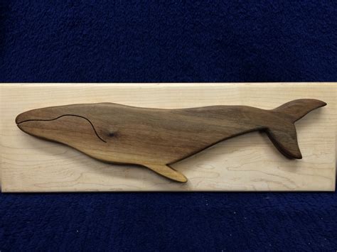 Wood carving whale patterns