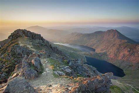 Sunrise From Peak Of Snowdon Photograph by U.knakis Photography | Fine ...