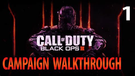 Call Of Duty Black Ops 3 Campaign First Mission 1 - YouTube